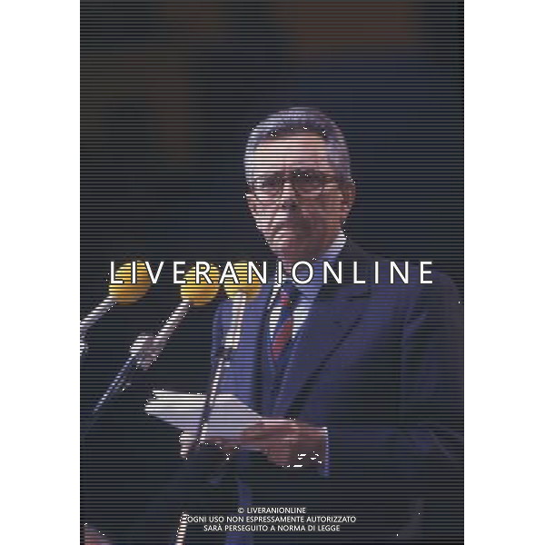 RETROSPETTIVA ARNALDO FORLANI POLITICO DEMOCRAZIA CRISTIANA NELLA FOTO ARNALDO FORLANI POLITICO DEMOCRAZIA CRISTIANA AG ALDO LIVERANI SAS