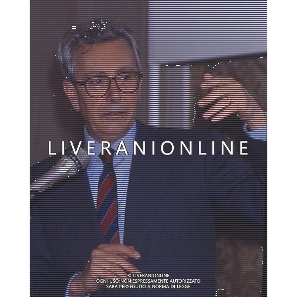 RETROSPETTIVA ARNALDO FORLANI POLITICO DEMOCRAZIA CRISTIANA NELLA FOTO ARNALDO FORLANI POLITICO DEMOCRAZIA CRISTIANA AG ALDO LIVERANI SAS