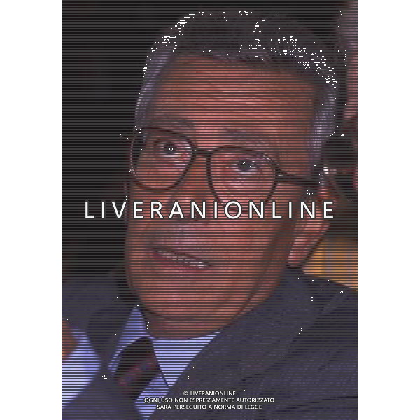 RETROSPETTIVA ARNALDO FORLANI POLITICO DEMOCRAZIA CRISTIANA NELLA FOTO ARNALDO FORLANI POLITICO DEMOCRAZIA CRISTIANA AG ALDO LIVERANI SAS