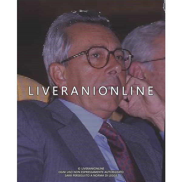 RETROSPETTIVA ARNALDO FORLANI POLITICO DEMOCRAZIA CRISTIANA NELLA FOTO ARNALDO FORLANI POLITICO DEMOCRAZIA CRISTIANA AG ALDO LIVERANI SAS