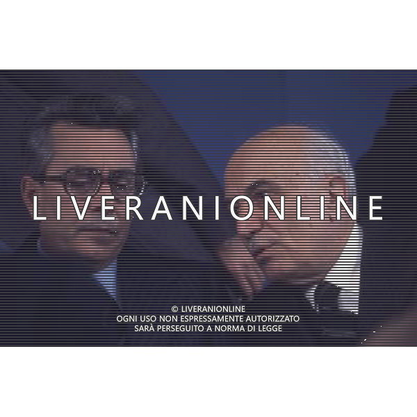 RETROSPETTIVA ARNALDO FORLANI POLITICO DEMOCRAZIA CRISTIANA NELLA FOTO ARNALDO FORLANI POLITICO DEMOCRAZIA CRISTIANA CON AMINTORE FANFANI AG ALDO LIVERANI SAS