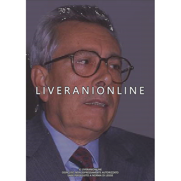 RETROSPETTIVA ARNALDO FORLANI POLITICO DEMOCRAZIA CRISTIANA NELLA FOTO ARNALDO FORLANI POLITICO DEMOCRAZIA CRISTIANA AG ALDO LIVERANI SAS