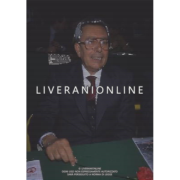 RETROSPETTIVA ARNALDO FORLANI POLITICO DEMOCRAZIA CRISTIANA NELLA FOTO ARNALDO FORLANI POLITICO DEMOCRAZIA CRISTIANA AG ALDO LIVERANI SAS