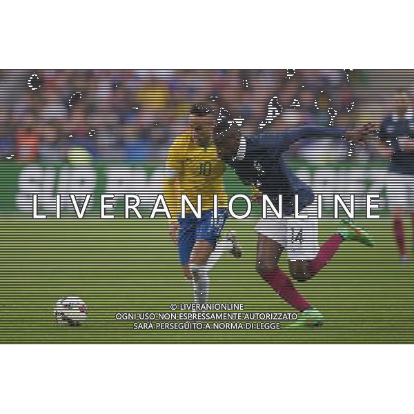 NEYMAR / Blaise MATUIDI - 26.03.2015 - France / Bresil - Match Amical Photo : Andre Ferreira / Icon Sport AG ALDO LIVERANI SAS ONLY ITALY