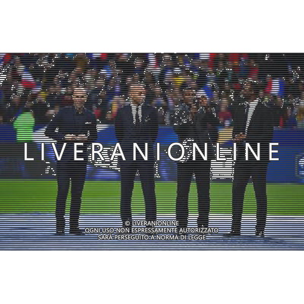 Zinedine ZIDANE / Thierry HENRY / Marcel DESAILLY / Patrick VIEIRA - 26.03.2015 - France / Bresil - Match Amical Photo : Dave Winter / Icon Sport AG ALDO LIVERANI SAS ONLY ITALY