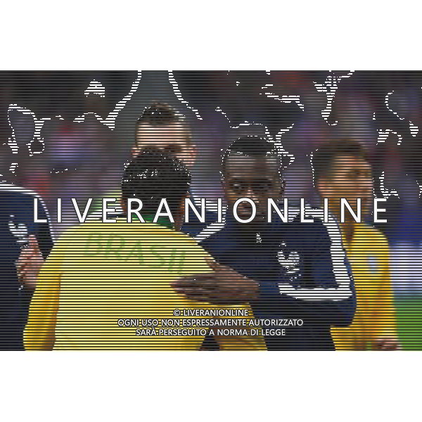 Thiago SILVA / Blaise MATUIDI - 26.03.2015 - France / Bresil - Match Amical Photo : Dave Winter / Icon Sport AG ALDO LIVERANI SAS ONLY ITALY