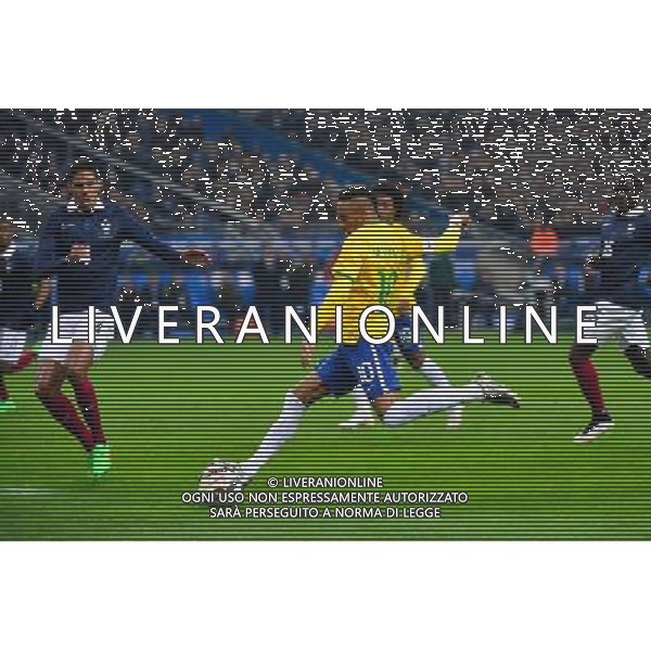 Goal NEYMAR - 26.03.2015 - France / Bresil - Match Amical Photo : Dave Winter / Icon Sport AG ALDO LIVERANI SAS ONLY ITALY