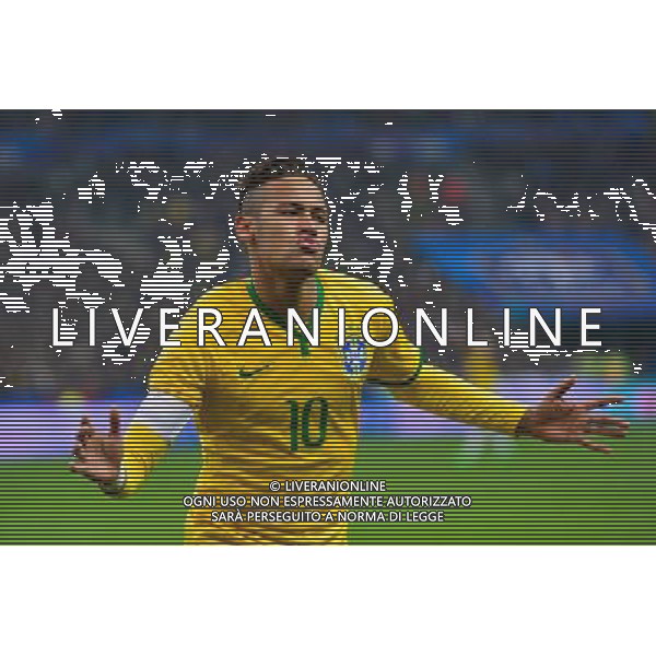 Joie NEYMAR - 26.03.2015 - France / Bresil - Match Amical Photo : Dave Winter / Icon Sport AG ALDO LIVERANI SAS ONLY ITALY