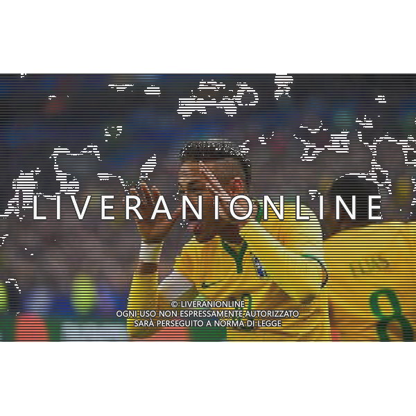 Joie NEYMAR - 26.03.2015 - France / Bresil - Match Amical Photo : Dave Winter / Icon Sport AG ALDO LIVERANI SAS ONLY ITALY