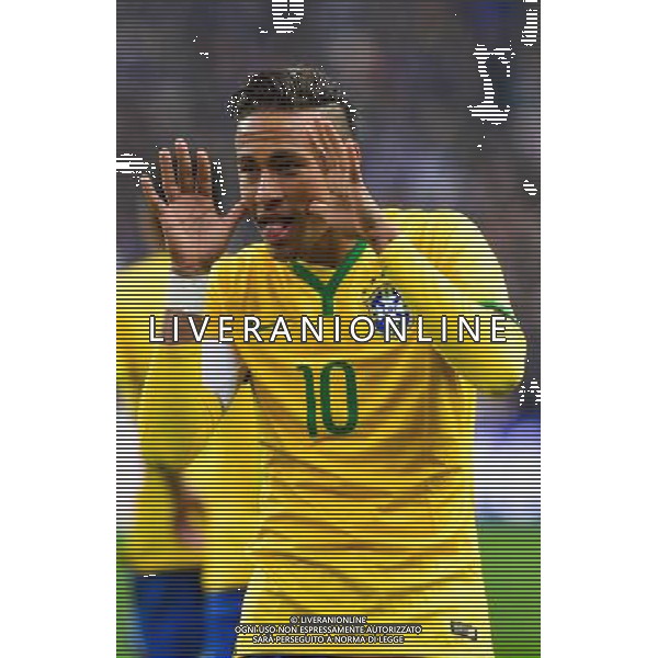 Joie NEYMAR - 26.03.2015 - France / Bresil - Match Amical Photo : Dave Winter / Icon Sport AG ALDO LIVERANI SAS ONLY ITALY