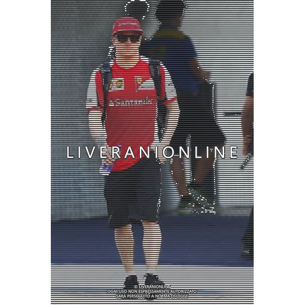 Kimi Raikkonen (FIN) Ferrari. 27.03.2015. Formula 1 World Championship, Rd 2, Malaysian Grand Prix, Sepang, Malaysia, Friday. AG ALDO LIVERANI SAS ONLY ITALY