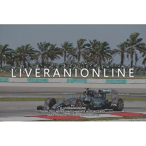 Nico Rosberg (GER) Mercedes AMG F1 W06. 27.03.2015. Formula 1 World Championship, Rd 2, Malaysian Grand Prix, Sepang, Malaysia, Friday. AG ALDO LIVERANI SAS ONLY ITALY