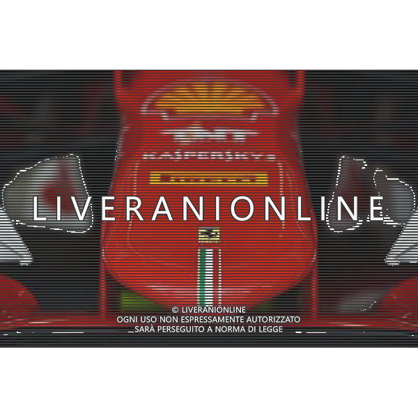 Ferrari SF15-T nosecone. 27.03.2015. Formula 1 World Championship, Rd 2, Malaysian Grand Prix, Sepang, Malaysia, Friday. - www.xpbimages.com, EMail: requests@xpbimages.com - copy of publication required for printed pictures. Every used picture is fee-liable. © Copyright: Price / XPB Images Agenzia Aldo Liverani s.a.s/ONLY ITALY