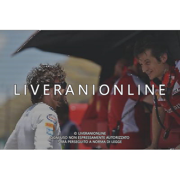 (L to R): Fernando Alonso (ESP) McLaren with Massimo Rivola (ITA) Ferrari Sporting Director. 27.03.2015. Formula 1 World Championship, Rd 2, Malaysian Grand Prix, Sepang, Malaysia, Friday. - www.xpbimages.com, EMail: requests@xpbimages.com - copy of publication required for printed pictures. Every used picture is fee-liable. © Copyright: Price / XPB Images Agenzia Aldo Liverani s.a.s/ONLY ITALY