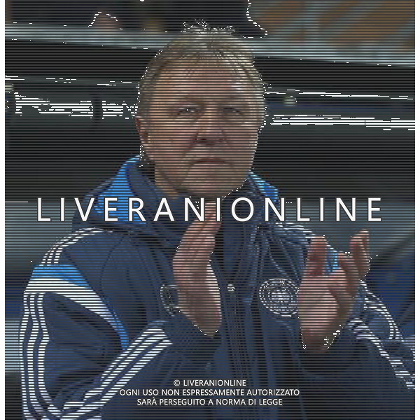 firo Fu§ball,Fussball, 27.03.2015 LŠnderspiel Nationalmannschaft, Saison U 23 Deutschland - Italien Trainer Horst Hrubeschy $worldrightsEs gelten unsere AGB, einsehbar auf www.firosportphoto.de copyright by firo sportphoto: /AGENZIA ALDO LIVERANI SAS - ITALY ONLY - EDITORIAL USE ONLY - GERMANIA - ITALIA UNDER 21