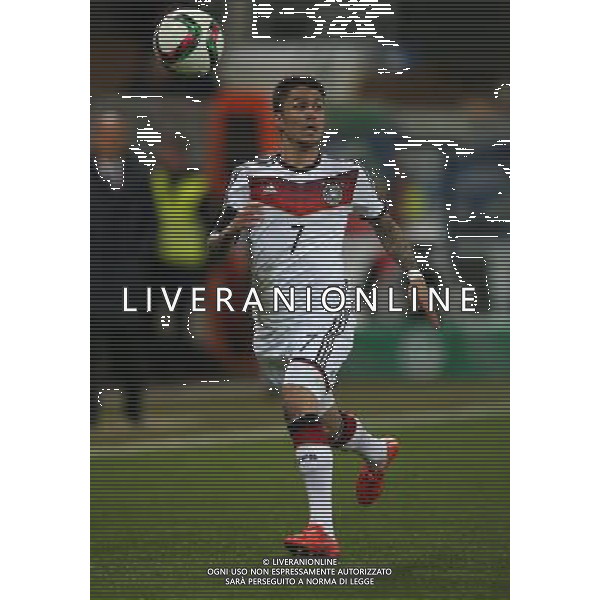 firo Fu§ball,Fussball, 27.03.2015 LŠnderspiel Nationalmannschaft, Saison U 23 Deutschland - Italien . EinzelaktionLeonardo Bittencourt $worldrightsEs gelten unsere AGB, einsehbar auf www.firosportphoto.de copyright by firo sportphoto: /AGENZIA ALDO LIVERANI SAS - ITALY ONLY - EDITORIAL USE ONLY - GERMANIA - ITALIA UNDER 21