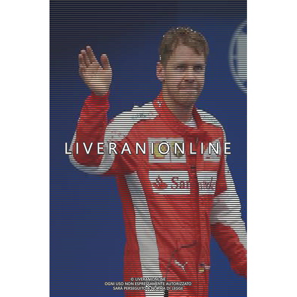Sebastian Vettel (GER) Ferrari gets 3rd place in Qualifying. 28.03.2015. Formula 1 World Championship, Rd 2, Malaysian Grand Prix, Sepang, Malaysia, Saturday. - www.xpbimages.com, EMail: requests@xpbimages.com - copy of publication required for printed pictures. Every used picture is fee-liable. Â© Copyright: Batchelor / XPB Images/ONLY ITALY/Agenzia Aldo Liverani s.a.s.