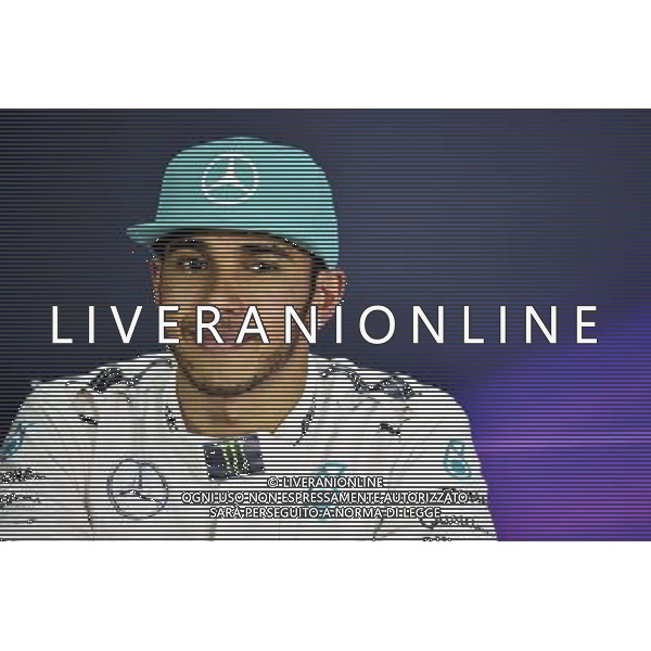 Lewis Hamilton (GBR) Mercedes AMG F1 in the FIA Press Conference. 28.03.2015. Formula 1 World Championship, Rd 2, Malaysian Grand Prix, Sepang, Malaysia, Saturday. - www.xpbimages.com, EMail: requests@xpbimages.com - copy of publication required for printed pictures. Every used picture is fee-liable. Â© Copyright: Price / XPB Images/ONLY ITALY/Agenzia Aldo Liverani s.a.s.