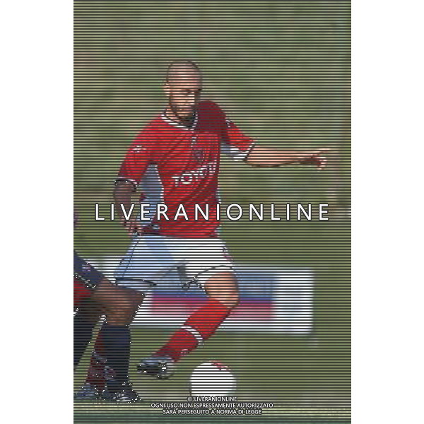 FOLGARIA 06 LUGLIO 2003 PRIMA AMICHEVOLE PERUGIA VIRTUS BASSANO NELLA FOTO: SAADI AL GHEDDAFI FOTO 1905/ROBERTO SETTONCE/ALDO LIVERANI