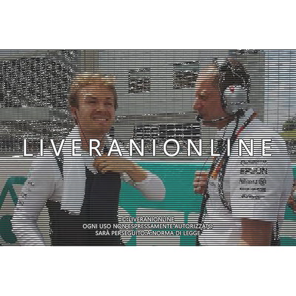 Nico Rosberg (GER) Mercedes AMG F1 on the grid. 29.03.2015. Formula 1 World Championship, Rd 2, Malaysian Grand Prix, Sepang, Malaysia, Sunday. /AGENZIA ALDO LIVERANI SAS - ITALY ONLY - EDITORIAL USE ONLY - GP F1 MALESIA GARA 29 MARZO 2015