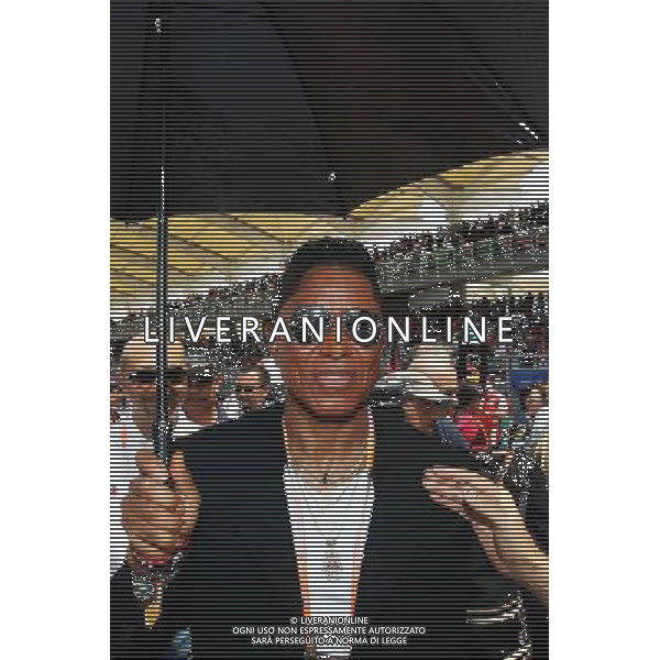 Jermaine Jackson (USA) Singer. 29.03.2015. Formula 1 World Championship, Rd 2, Malaysian Grand Prix, Sepang, Malaysia, Sunday. /AGENZIA ALDO LIVERANI SAS - ITALY ONLY - EDITORIAL USE ONLY - GP F1 MALESIA GARA 29 MARZO 2015