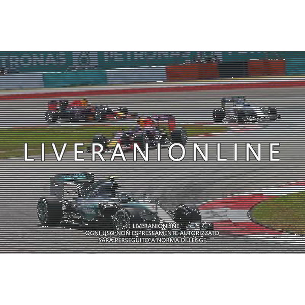Nico Rosberg (GER) Mercedes AMG F1 W06. 29.03.2015. Formula 1 World Championship, Rd 2, Malaysian Grand Prix, Sepang, Malaysia, Sunday. /AGENZIA ALDO LIVERANI SAS - ITALY ONLY - EDITORIAL USE ONLY - GP F1 MALESIA GARA 29 MARZO 2015
