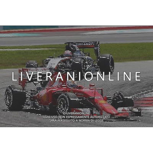 Sebastian Vettel (GER) Ferrari SF15-T. 29.03.2015. Formula 1 World Championship, Rd 2, Malaysian Grand Prix, Sepang, Malaysia, Sunday. /AGENZIA ALDO LIVERANI SAS - ITALY ONLY - EDITORIAL USE ONLY