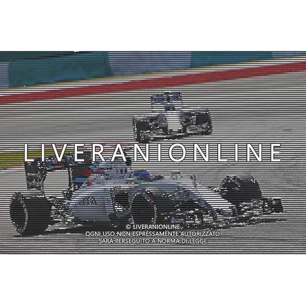 Felipe Massa (BRA) Williams FW37. 29.03.2015. Formula 1 World Championship, Rd 2, Malaysian Grand Prix, Sepang, Malaysia, Sunday. /AGENZIA ALDO LIVERANI SAS - ITALY ONLY - EDITORIAL USE ONLY