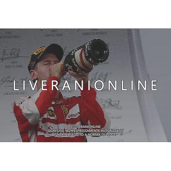 1st place Sebastian Vettel (GER) Ferrari. 29.03.2015. Formula 1 World Championship, Rd 2, Malaysian Grand Prix, Sepang, Malaysia, Sunday. /AGENZIA ALDO LIVERANI SAS - ITALY ONLY - EDITORIAL USE ONLY