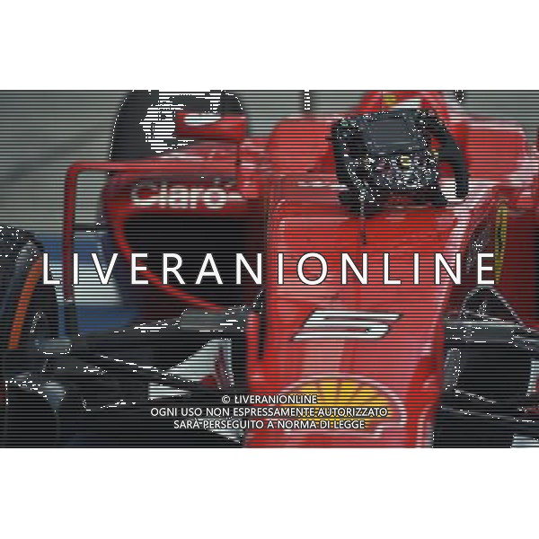 The Ferrari SF15-T of race winner Sebastian Vettel (GER) Ferrari in parc ferme. 29.03.2015. Formula 1 World Championship, Rd 2, Malaysian Grand Prix, Sepang, Malaysia, Sunday. - www.xpbimages.com, EMail: requests@xpbimages.com - copy of publication required for printed pictures. Every used picture is fee-liable. © Copyright: Price / XPB Images ONLY ITALY-EDITORIAL USE ONLY-Agenzia Aldo Liverani s.a.s.