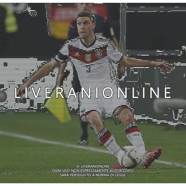 firo Fu§ball, Fussball, 25.03.2015 LŠnderspiel, Freundschaftsspiel, Testspiel Saison 2015/2016, Nati, Deutsche Nationalmannschaft Deutschland, GER - Australien, AUS 2:2 GER Jonas Hector, Einzelaktion $worldrights Es gelten unsere AGB, einsehbar auf www.firosportphoto.de copyright by firo sportphoto: /AGENZIA ALDO LIVERANI SAS - ITALY ONLY - EDITORIAL USE ONLY - germania australia