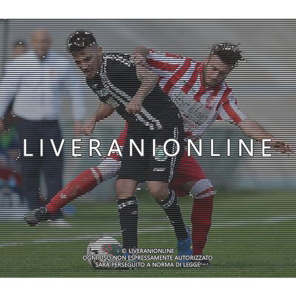 Campionato di Calcio Lega Pro Girone B 2014/2015 32 Giornata Forli\' - 29.03.2015 Forli\'-Ascoli Picchio Nella Foto:chirico\'-rosafio /Ph.Vitez-Ag. Aldo Liverani