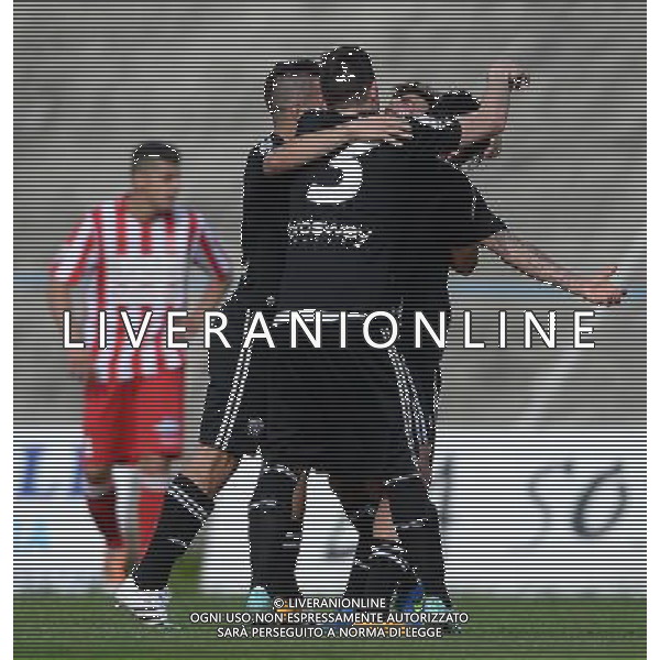 Campionato di Calcio Lega Pro Girone B 2014/2015 32 Giornata Forli\' - 29.03.2015 Forli\'-Ascoli Picchio Nella Foto:chirico\' esulta /Ph.Vitez-Ag. Aldo Liverani
