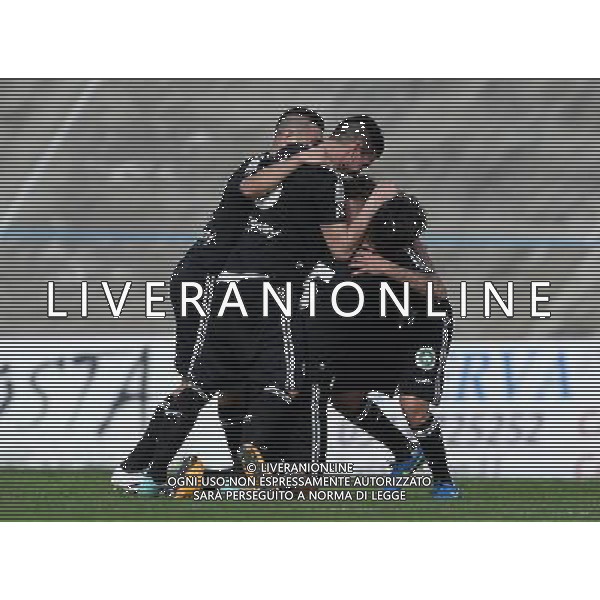 Campionato di Calcio Lega Pro Girone B 2014/2015 32 Giornata Forli\' - 29.03.2015 Forli\'-Ascoli Picchio Nella Foto:chirico\' esulta /Ph.Vitez-Ag. Aldo Liverani