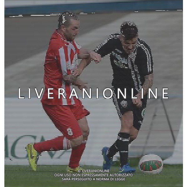 Campionato di Calcio Lega Pro Girone B 2014/2015 32 Giornata Forli\' - 29.03.2015 Forli\'-Ascoli Picchio Nella Foto:chirico\'-arrigoni /Ph.Vitez-Ag. Aldo Liverani