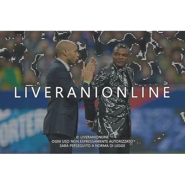 Thierry Henry / Marcel Desailly - 26.03.2015 - France / Bresil - Match Amical Photo : Andre Ferreira / Icon Sport AG ALDO LIVERANI SAS ONLY ITALY