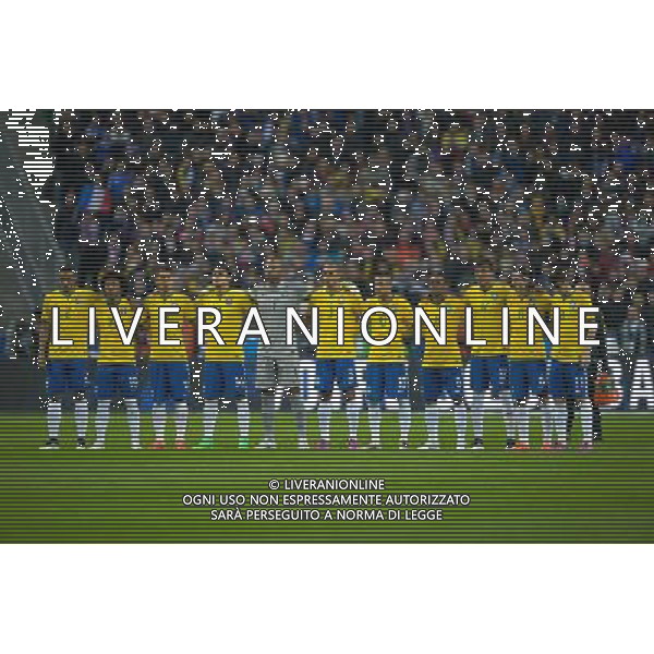 Illustration minute de silence - 26.03.2015 - France / Bresil - Match Amical Photo : Andre Ferreira / Icon Sport AG ALDO LIVERANI SAS ONLY ITALY