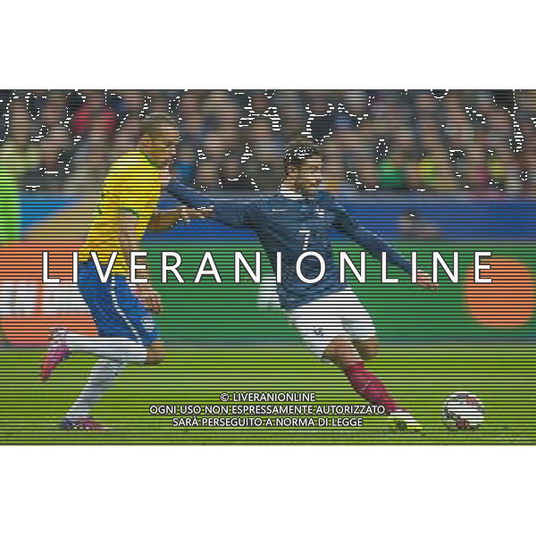 Nabil Fekir - 26.03.2015 - France / Bresil - Match Amical Photo : Andre Ferreira / Icon Sport AG ALDO LIVERANI SAS ONLY ITALY