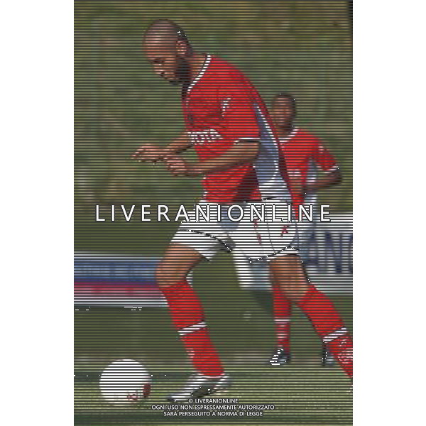 FOLGARIA 06 LUGLIO 2003 PRIMA AMICHEVOLE PERUGIA VIRTUS BASSANO NELLA FOTO: SAADI AL GHEDDAFI FOTO 1905/ROBERTO SETTONCE/ALDO LIVERANI