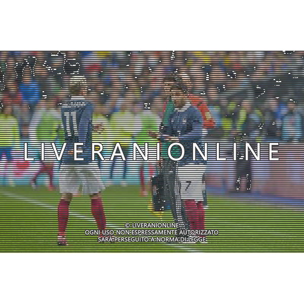 Nabil Fekir / Antoine Griezmann - 26.03.2015 - France / Bresil - Match Amical Photo : Andre Ferreira / Icon Sport AG ALDO LIVERANI SAS ONLY ITALY