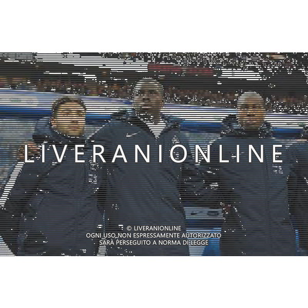 Nabil Fekir / Kurt Zouma / Geoffrey Kondogbia - 26.03.2015 - France / Bresil - Match Amical Photo : Andre Ferreira / Icon Sport AG ALDO LIVERANI SAS ONLY ITALY