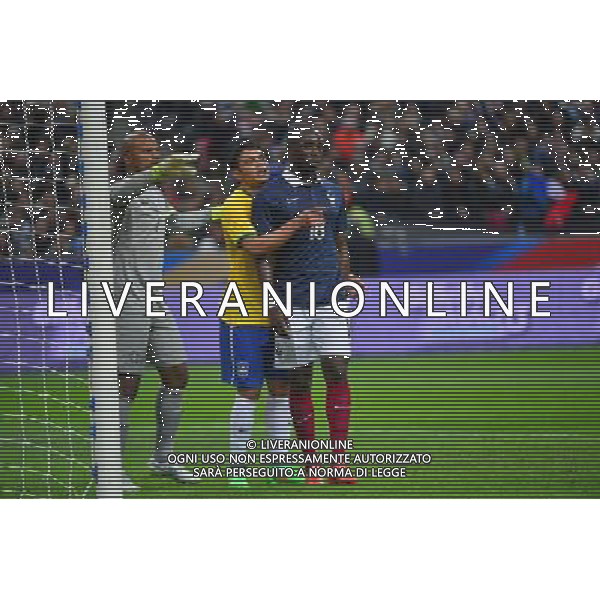 JEFFERSON / Thiago SILVA / Moussa SISSOKO - 26.03.2015 - France / Bresil - Match Amical Photo : Dave Winter / Icon Sport AG ALDO LIVERANI SAS ONLY ITALY