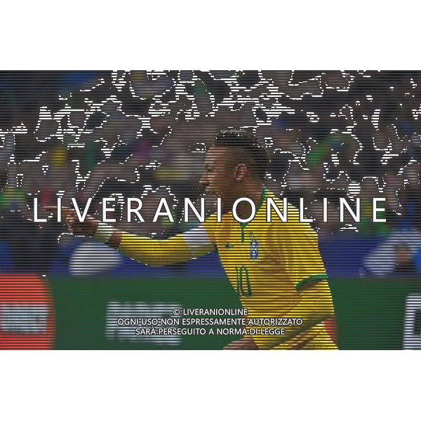 Joie NEYMAR JR - 26.03.2015 - France / Bresil - Match Amical Photo : Dave Winter / Icon Sport AG ALDO LIVERANI SAS ONLY ITALY
