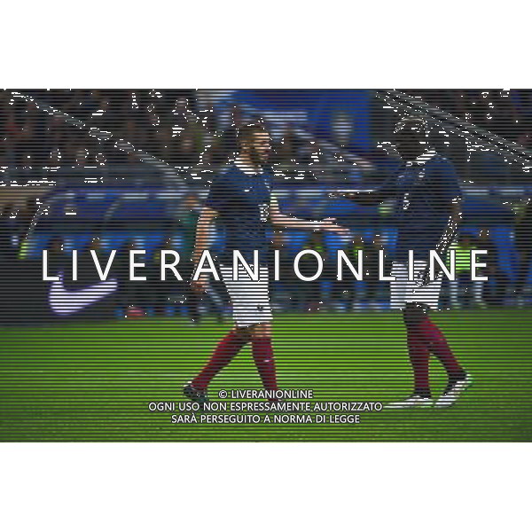 Karim BENZEMA / Mamadou SAKHO - 26.03.2015 - France / Bresil - Match Amical Photo : Dave Winter / Icon Sport AG ALDO LIVERANI SAS ONLY ITALY