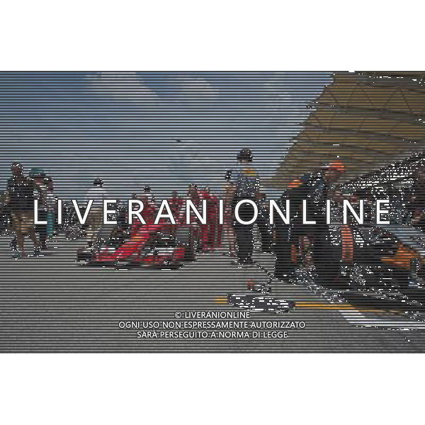 Sebastian Vettel (GER) Ferrari SF15-T on the grid. 29.03.2015. Formula 1 World Championship, Rd 2, Malaysian Grand Prix, Sepang, Malaysia, Sunday. AG ALDO LIVERANI SAS ONLY ITALY