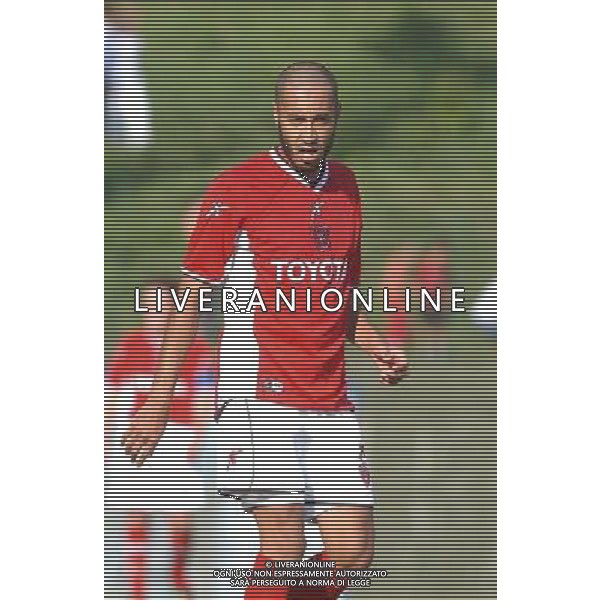 FOLGARIA 06 LUGLIO 2003 PRIMA AMICHEVOLE PERUGIA VIRTUS BASSANO NELLA FOTO: SAADI AL GHEDDAFI FOTO 1905/ROBERTO SETTONCE/ALDO LIVERANI