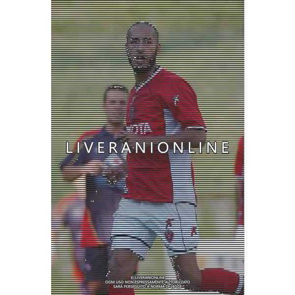 FOLGARIA 06 LUGLIO 2003 PRIMA AMICHEVOLE PERUGIA VIRTUS BASSANO NELLA FOTO: SAADI AL GHEDDAFI FOTO 1905/ROBERTO SETTONCE/ALDO LIVERANI