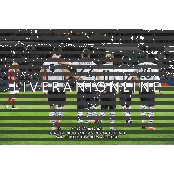 Joie France - Olivier GIROUD - 29.03.2015 - France / Danemark - Match amical -Saint Etienne- Photo : Jean Paul Thomas / Icon Sport AG ALDO LIVERANI SAS ONLY ITALY
