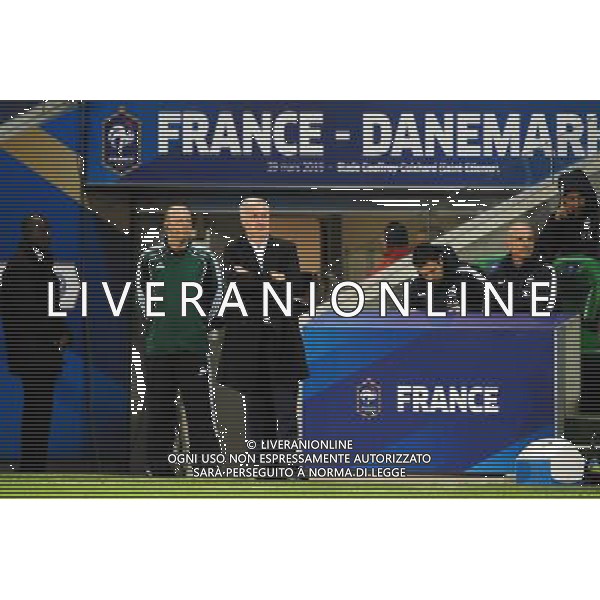 Didier DESCHAMPS - 29.03.2015 - France / Danemark - Match amical -Saint Etienne- Photo : Jean Paul Thomas / Icon Sport AG ALDO LIVERANI SAS ONLY ITALY