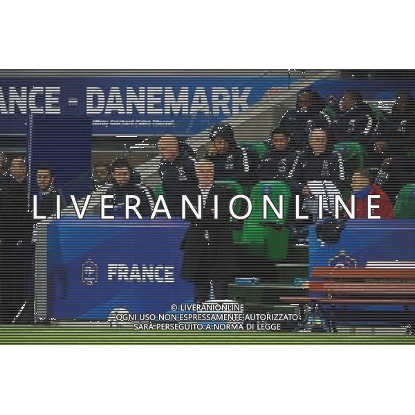 Didier DESCHAMPS - 29.03.2015 - France / Danemark - Match amical -Saint Etienne- Photo : Jean Paul Thomas / Icon Sport AG ALDO LIVERANI SAS ONLY ITALY